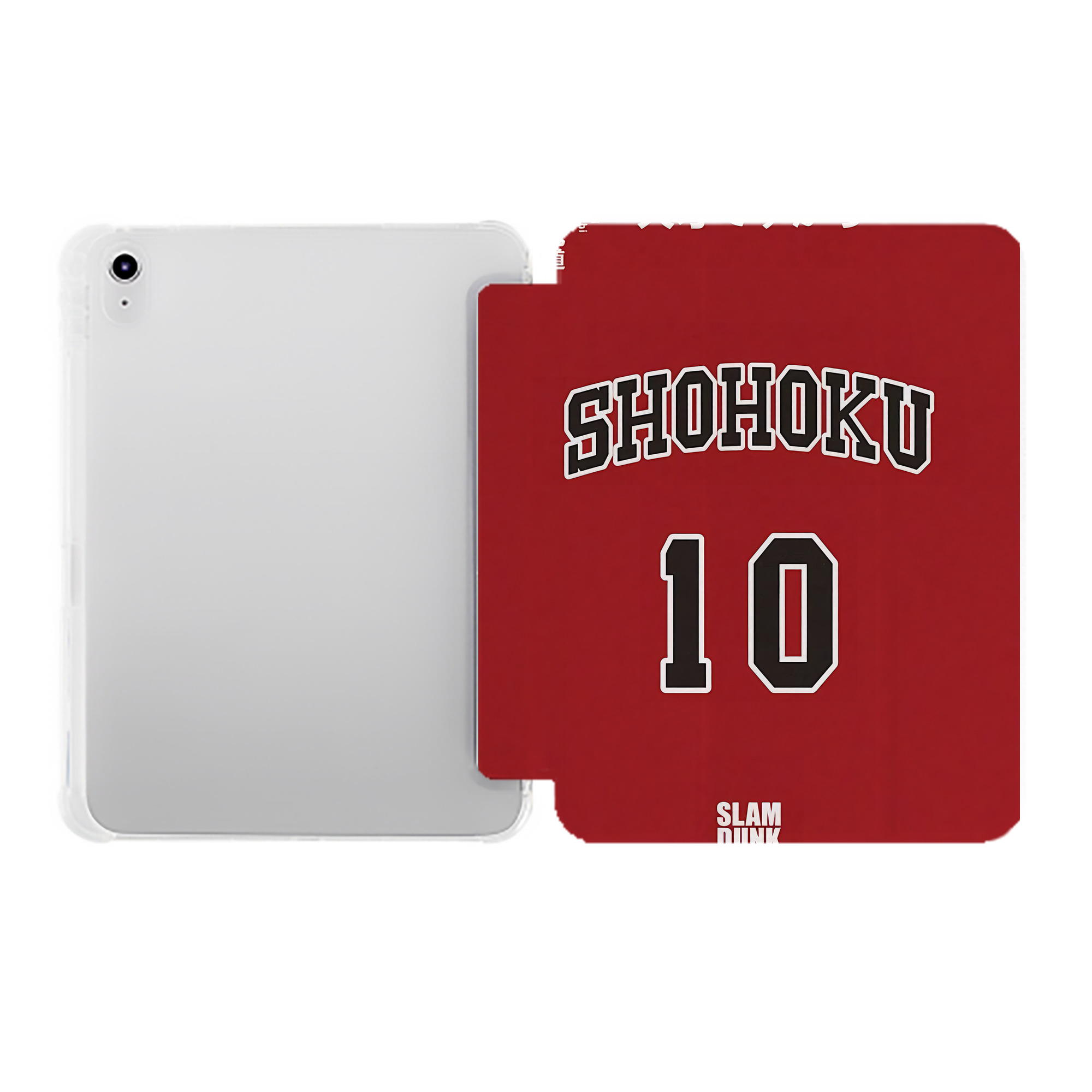 （画像用） SLAM DUNK／スラムダンク IPad ケース ペン収納付き 三つ折りスタンド PUレザー×シリコン 対応機種9.5/10.5/10.9インチ